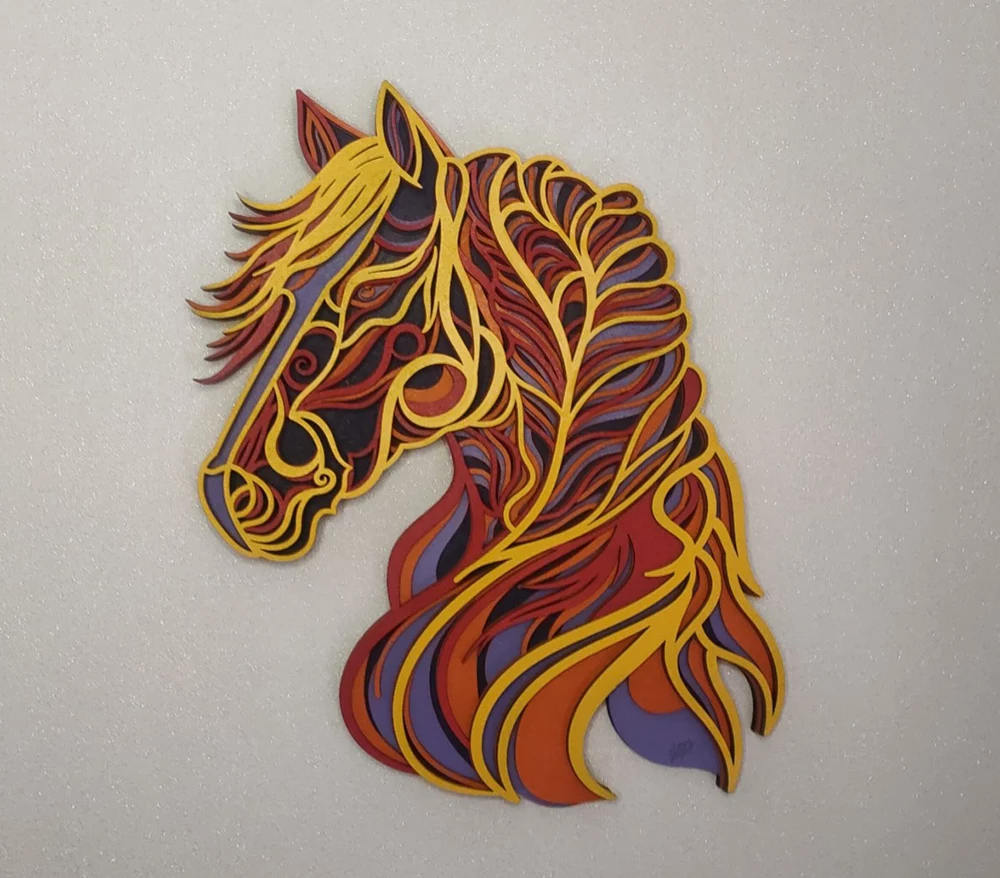Mandala cheval