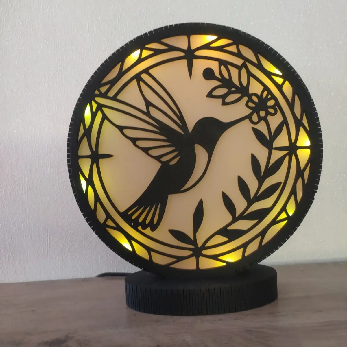 Lampe Colibri 1 - JBPA Créations