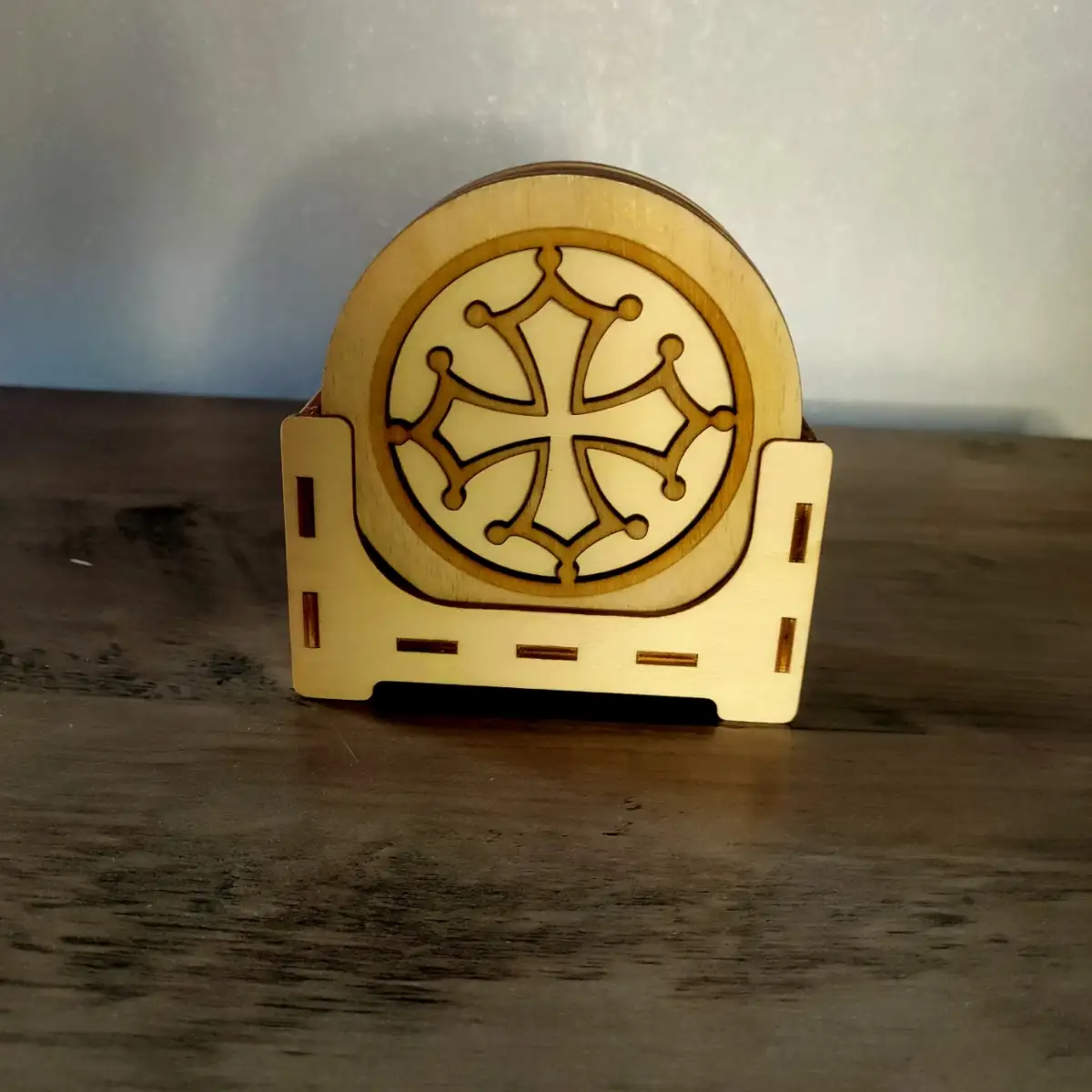 Desous de verres Croix Occitane -JBPA Créations
