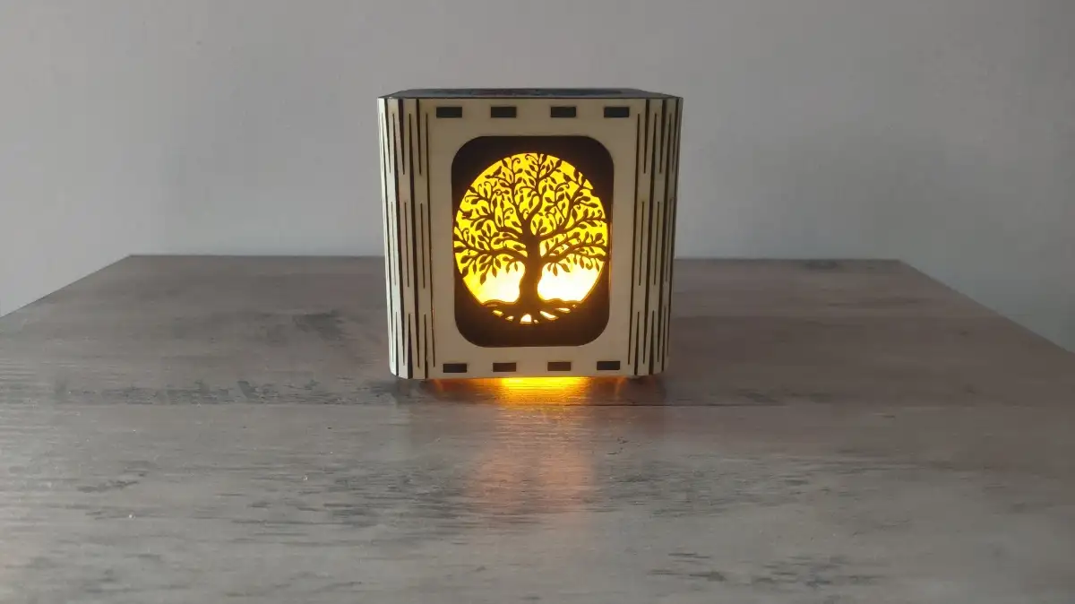 Lanterne Arbre de vie -JBPA Créations