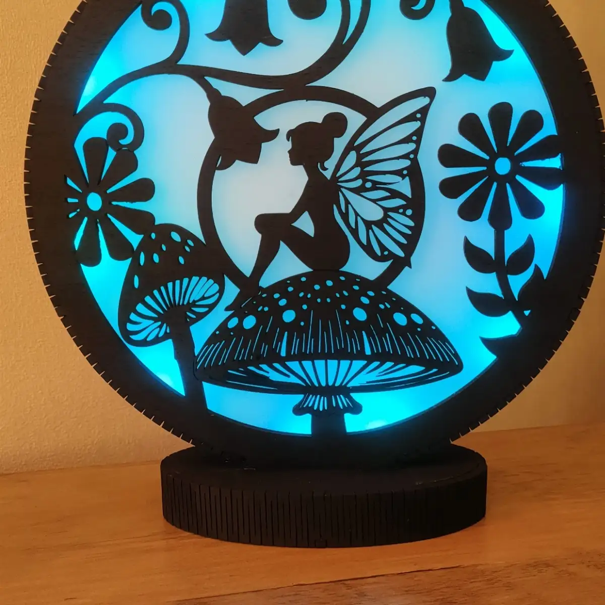 Lampe Fée Champignaon - JBPA Créations