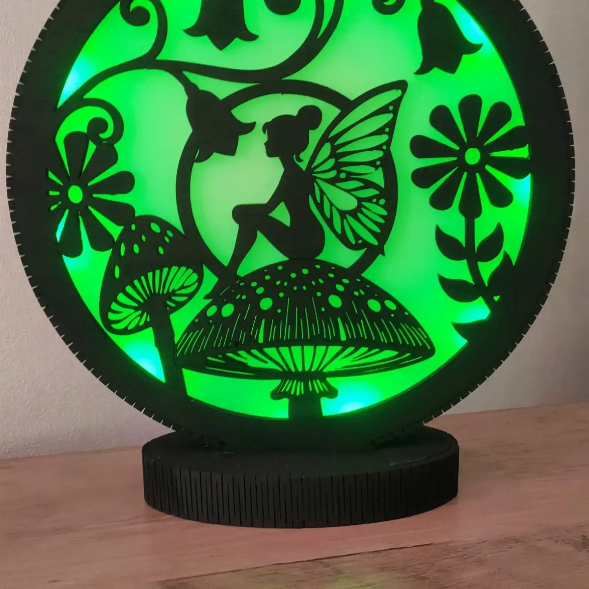 Lampe Fée Champignaon - JBPA Créations