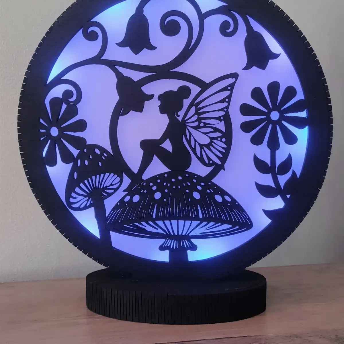 Lampe Fée Champignaon - JBPA Créations