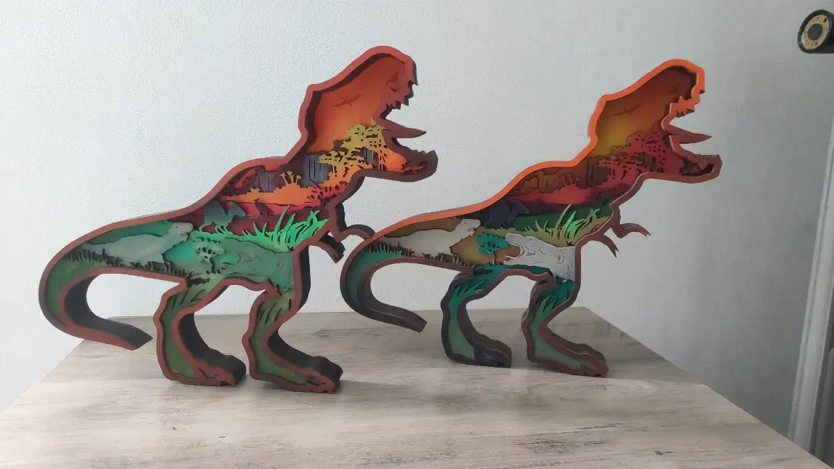 Veilleuse T-Rex - JBPA Créations